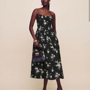 Reformation - NWT Tylynn Dress (Color: Judith, Size 0) MSRP $278